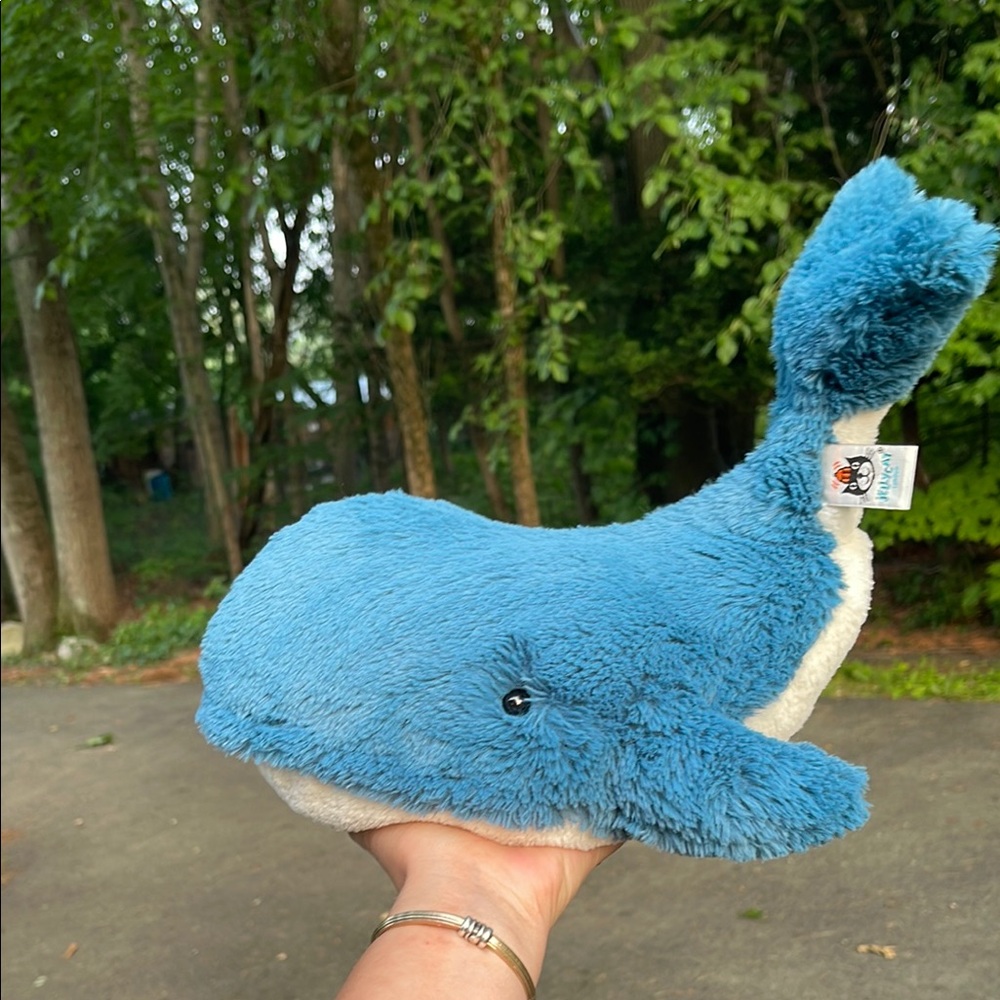 Jellycat Wally Whale Medium Plush
